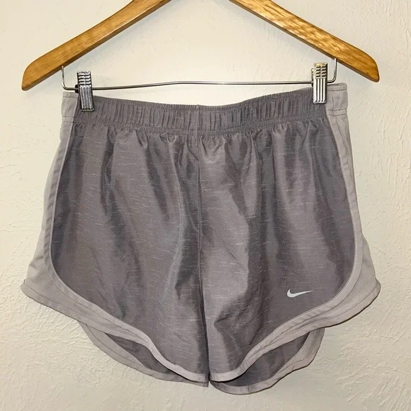 Nike Tempo Running Shorts Gray Athletic Shorts Large - Picture 1 of 4